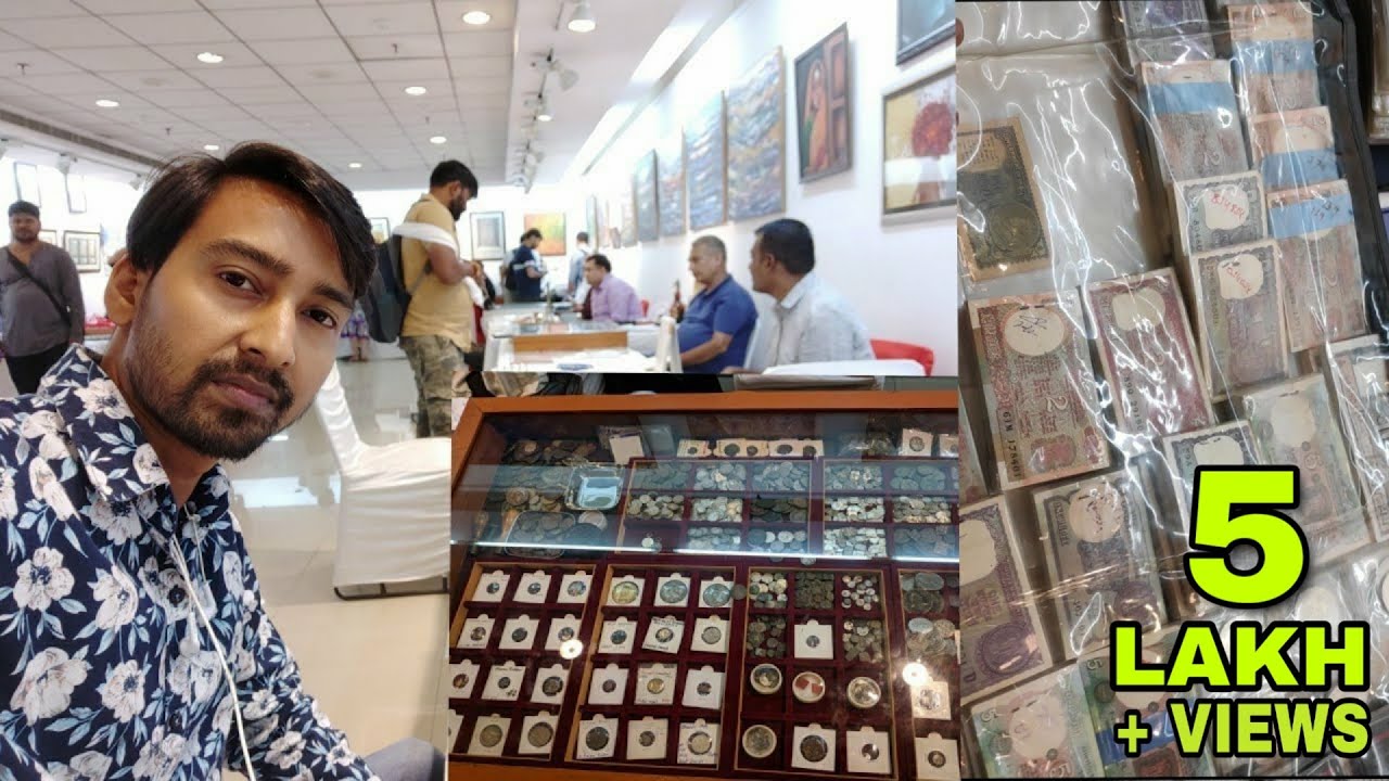 Delhi Coin Exhibition || Old Coins & Note Exhibition (Delhi 2019) Vlog Part-2 #iconicindia