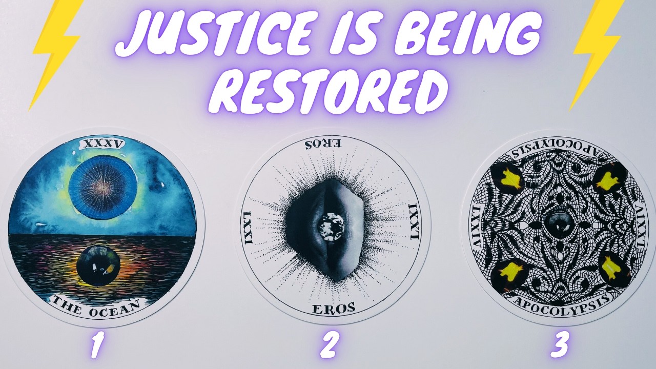 ⚖️ JUSTICE Showing Up For You: How Will They Get Their Karma?⚡️ ✨TIMELESS PICK A CARD TAROT READING✨
