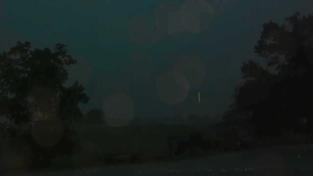 EVENING SEVERE STORM CHASE near HARRISONBURG, VA 7.12.25 (FOOTAGE ONLY)