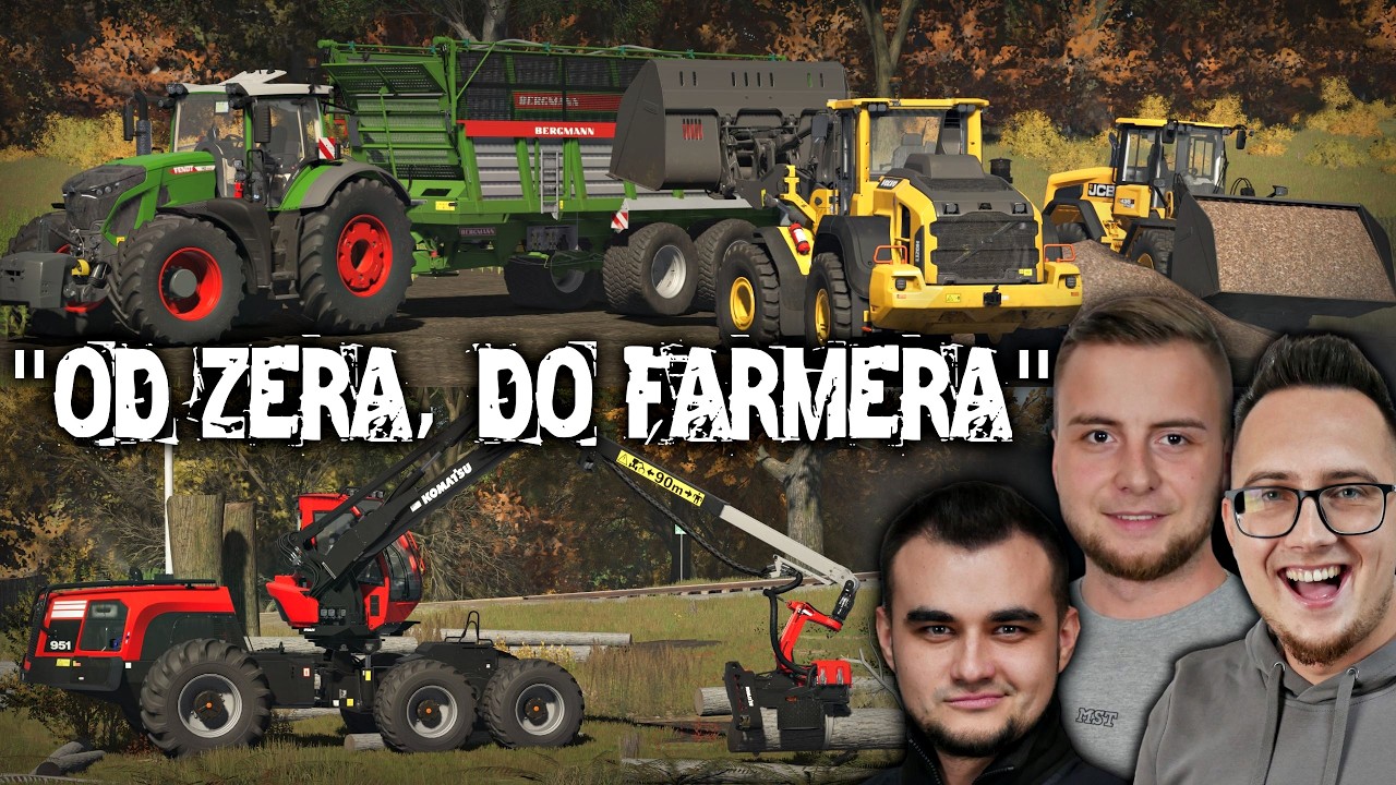 Wycinamy LAS 😱 Ładowanie WIÓR *DWIE ŁADOWARKI* 🤑 ZBIERAMY KASE NA POLA🌾