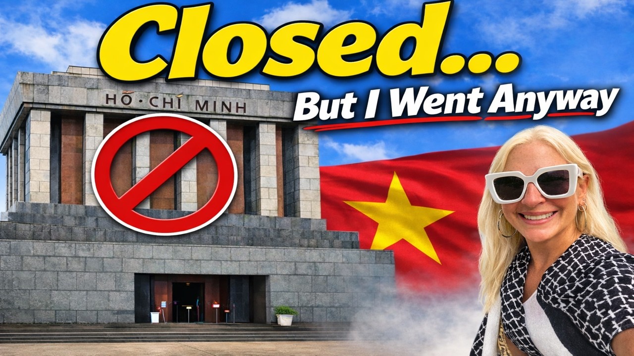 Я посетил мавзолей Хо Ши Мина в Ханое… Но он был ЗАКРЫТ! | Вьетнам 🇻🇳