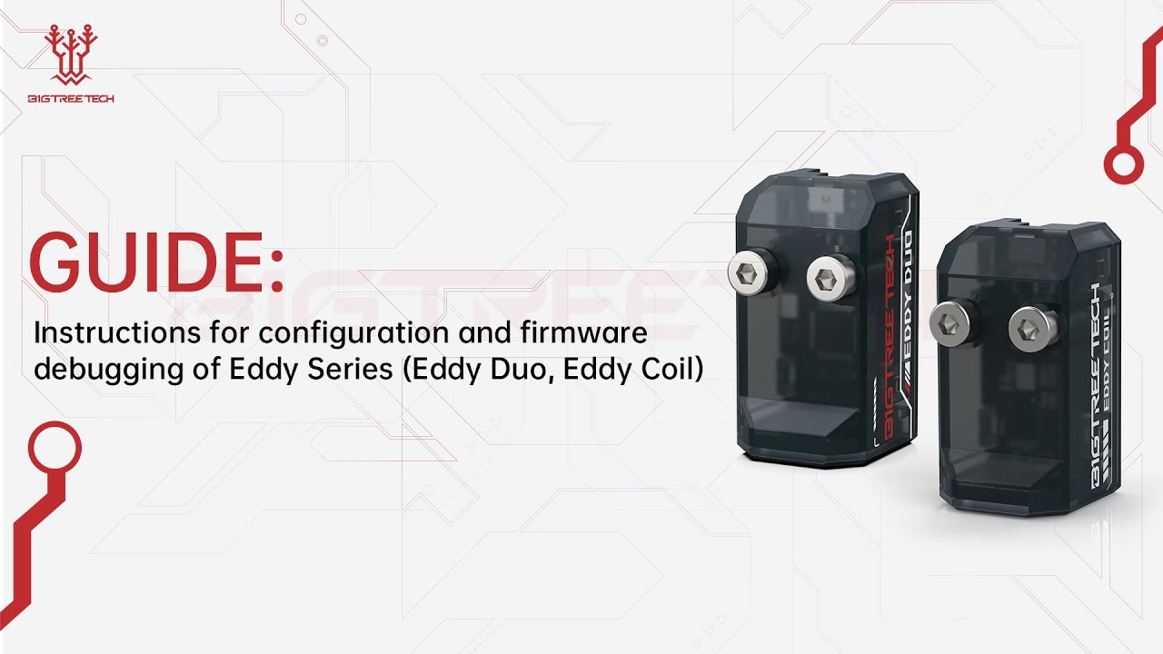 Guide: Instructions to configure and calibrate Eddy Series (Eddy Duo, Eddy Coil)