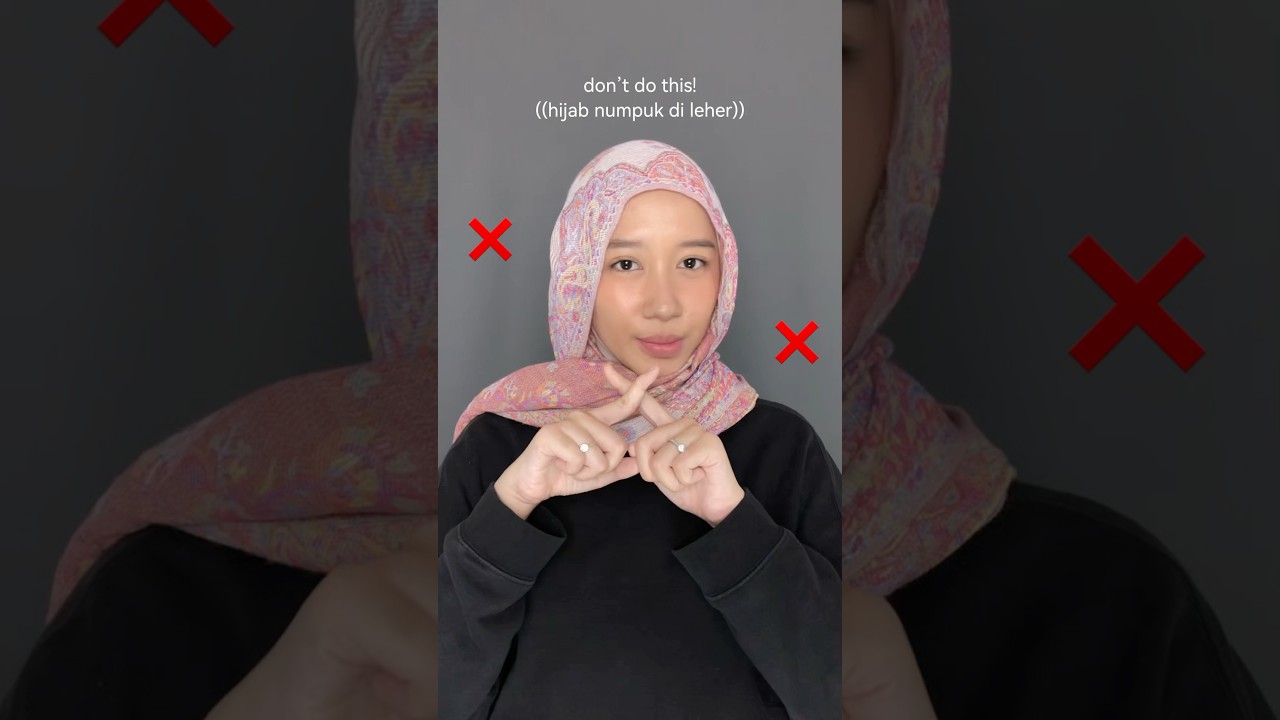 Tutorial Pashmina Cashmere #hijabtutorial #pashmina