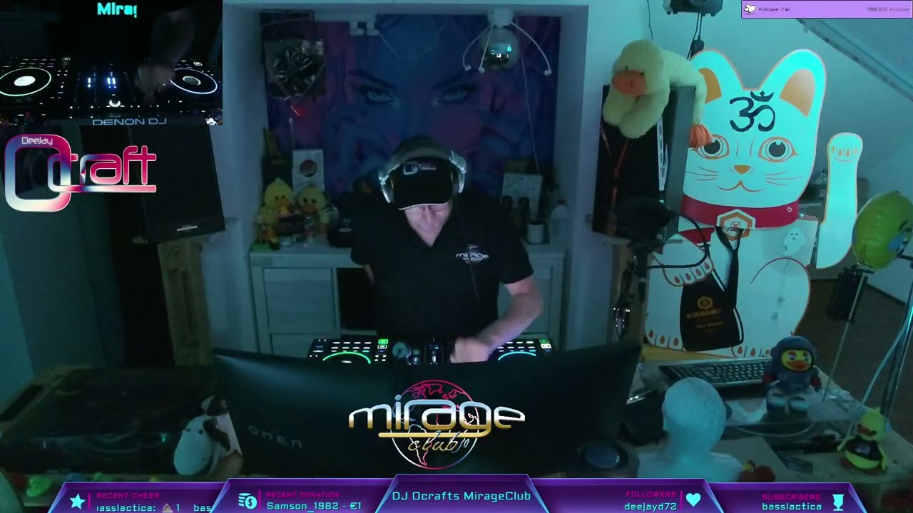 MirageClub ClubTraxx  Chapter 54 NewTrance & Techno LiveSet vom 13.01.2026 mixt by DJ Ocraft