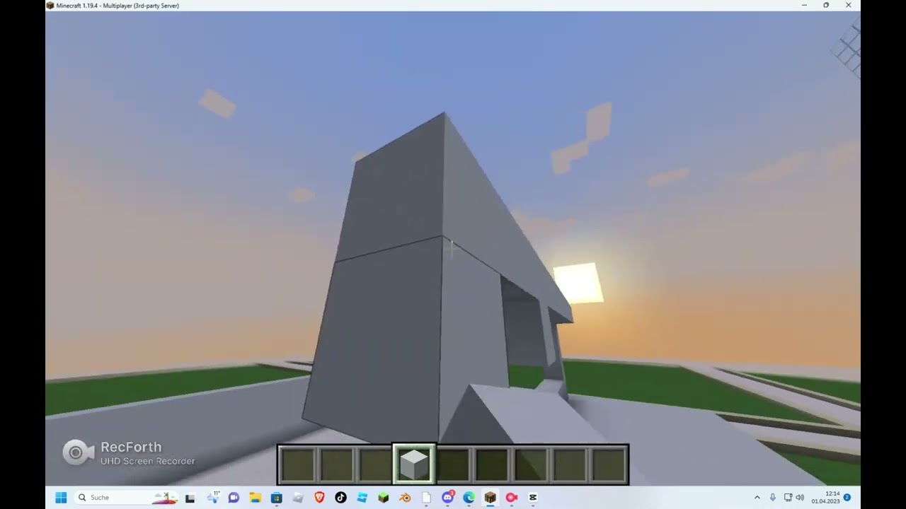 Ich zeige euch meinen Citybuilt server in minecraft