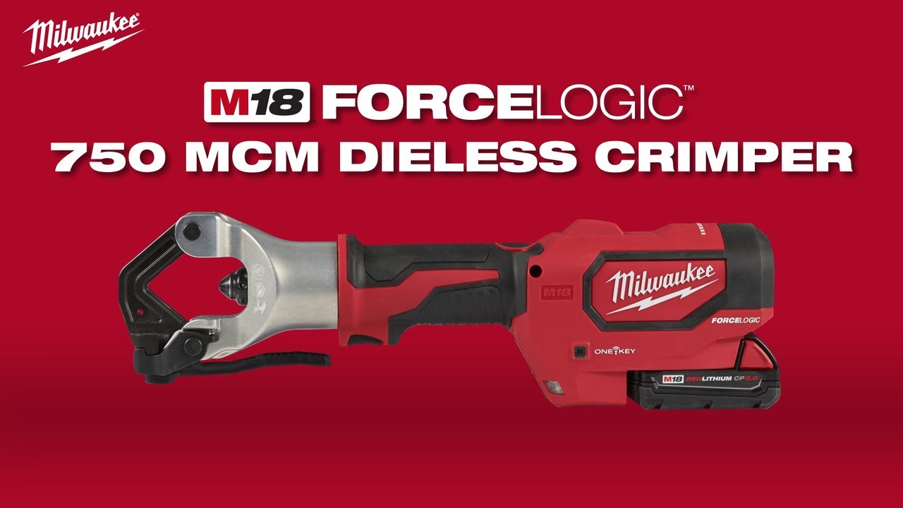 Milwaukee&reg; M18&trade; FORCE LOGIC&trade; 750 MCM Dieless Crimper