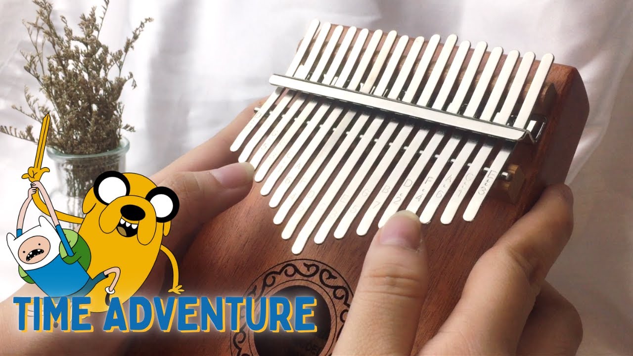 TIME ADVENTURE - Rebecca Sugar (Adventure Time) Kalimba Cover With Tabs by My Spring Lullaby