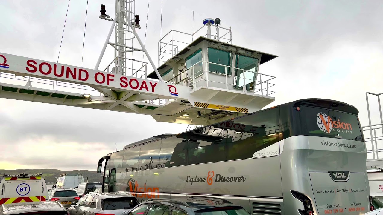 Ferry crossing between Hunter's Quay (Dunoon) and McInroy's Point (Gourock) - Scotland