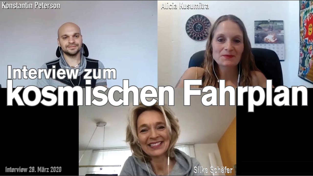 KOSMISCHER FAHRPLAN | Silke Sch&auml;fer | Alicia Kusumitra | Konstantin Peterson