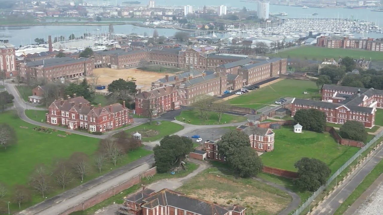 The former Royal Naval Hospital, Haslar, Gosport, Hampshire (RNH Haslar)