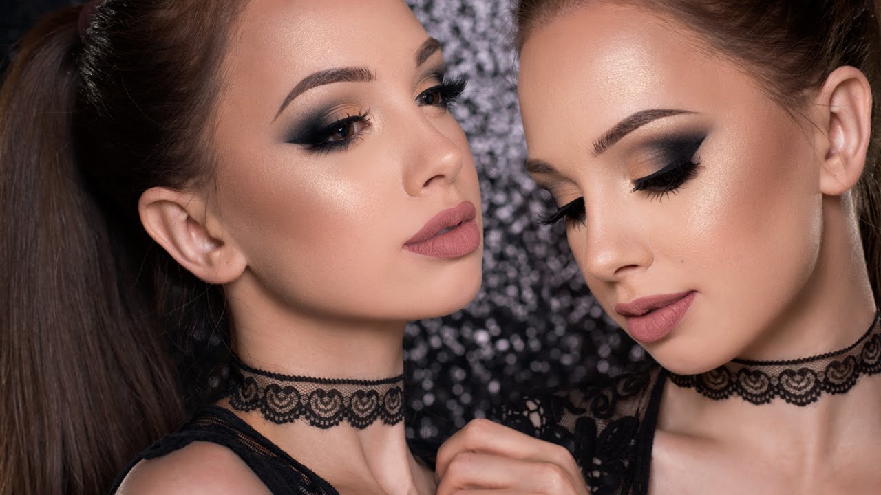 Black Smokey Eye Makeup Tutorial