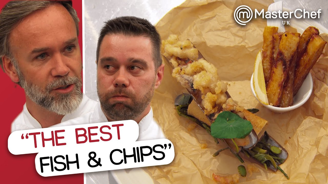 Can Chefs Make Fish & Chips GOURMET? | Recreating A Classic | MasterChef UK