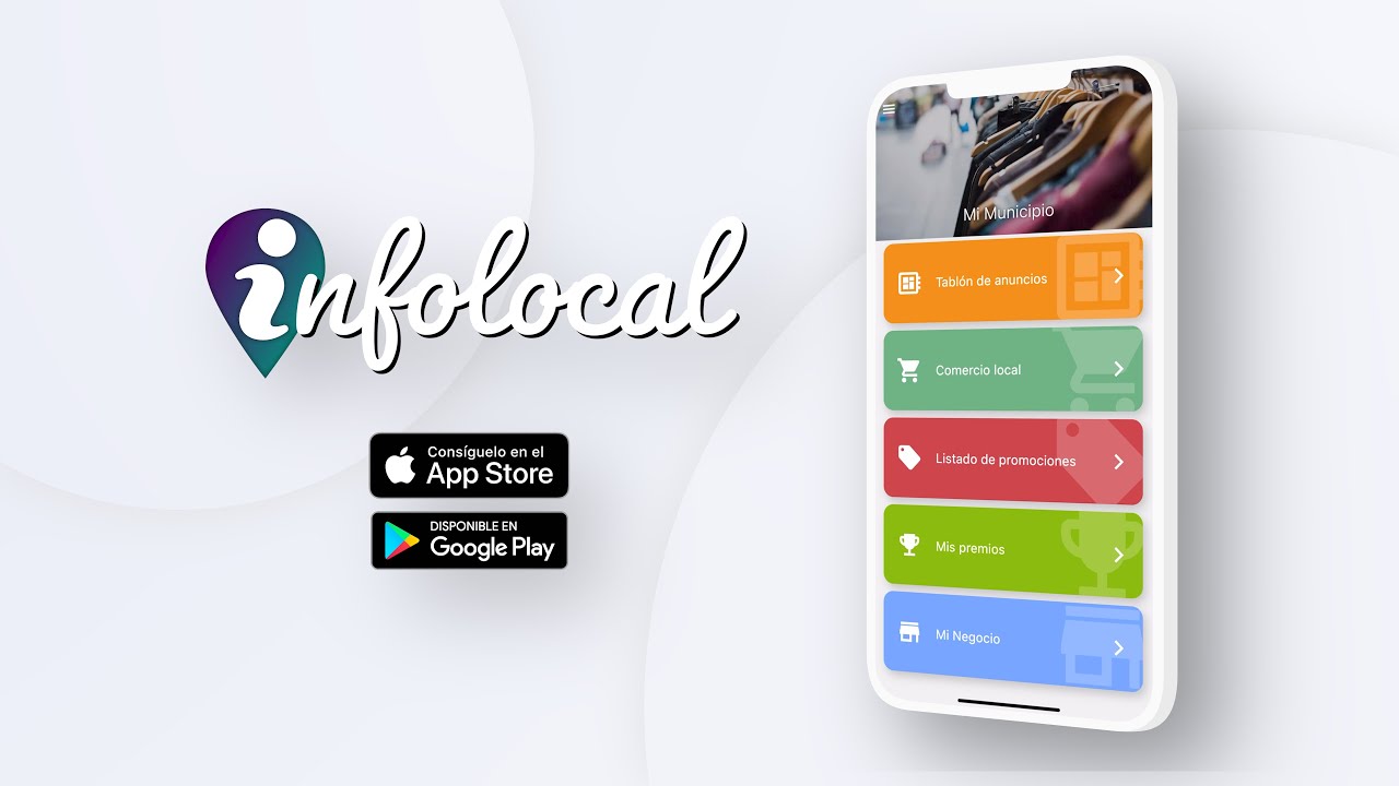 Infolocal - V&iacute;deo promocional - App comercio local