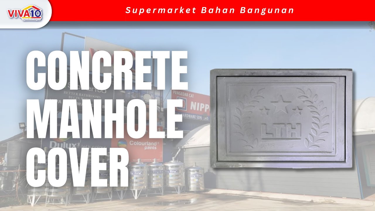 CONCRETE MANHOLE COVER
