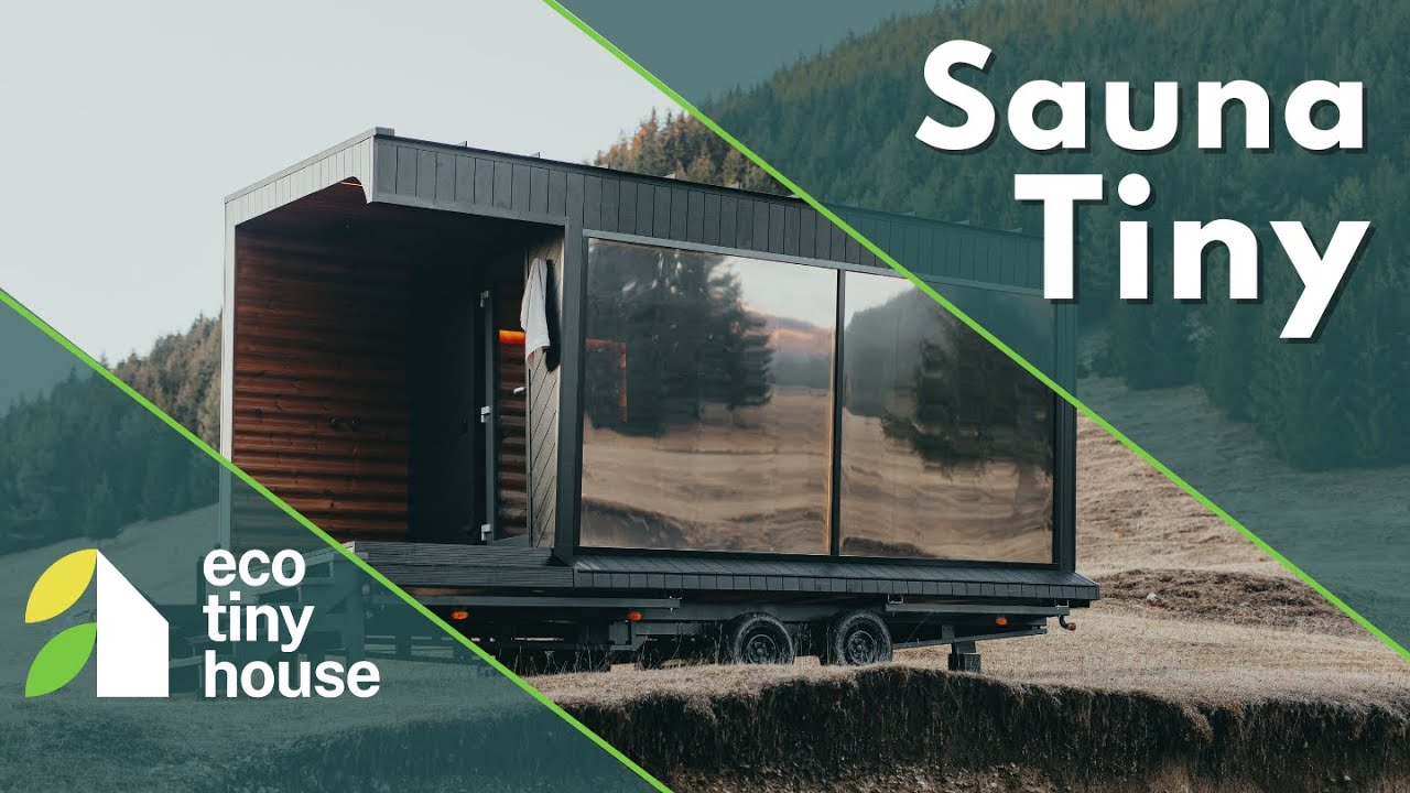 🌿 Eco Tiny House - Tiny Smart Sauna. The ultimate relaxation.♨️
