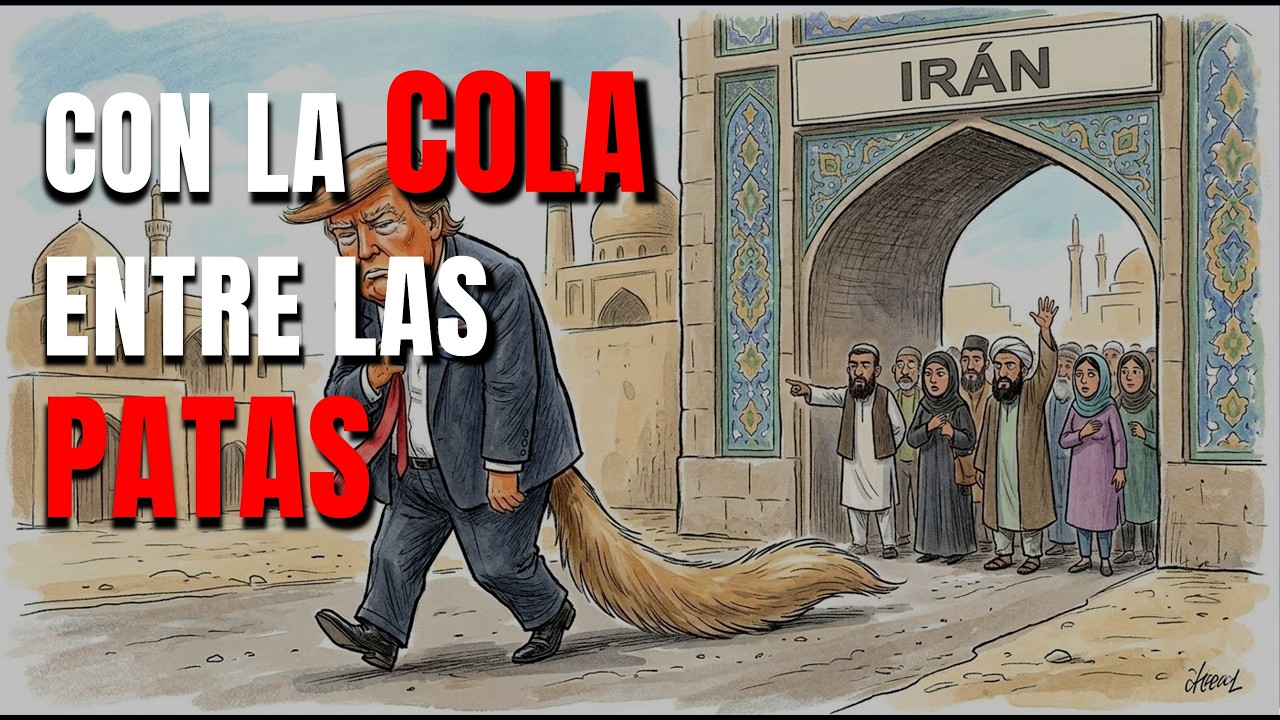 CON LA COLA ENTRE LAS PATAS
