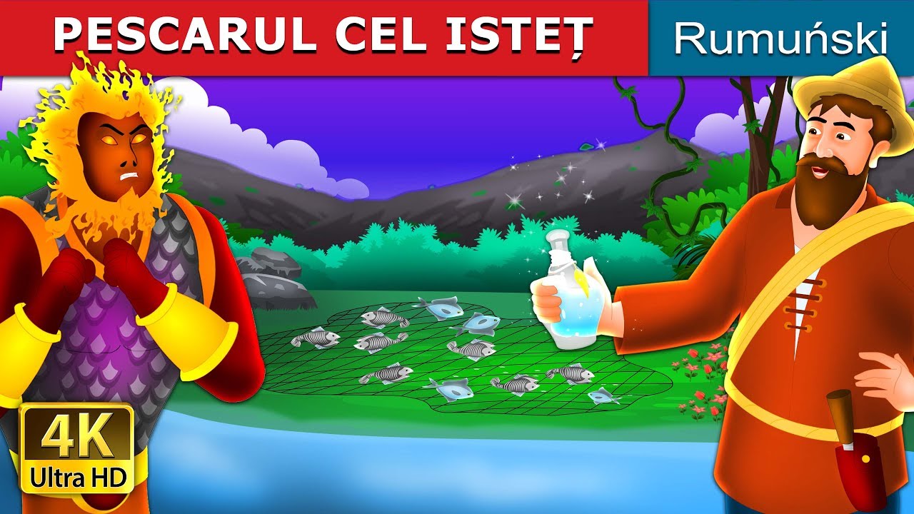 PESCARUL CEL ISTEȚ | The Intelligent Fisherman Story in Romana | Romanian Fairy Tales