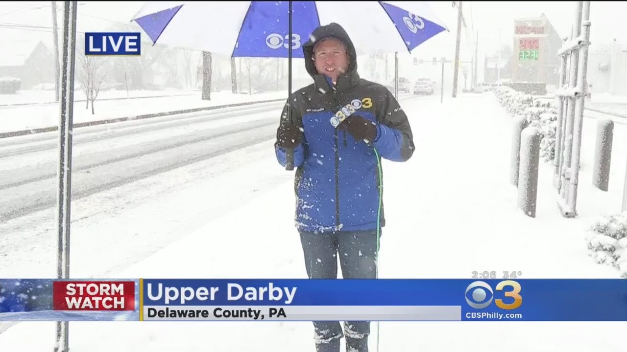 It's A Whiteout In Upper Darby