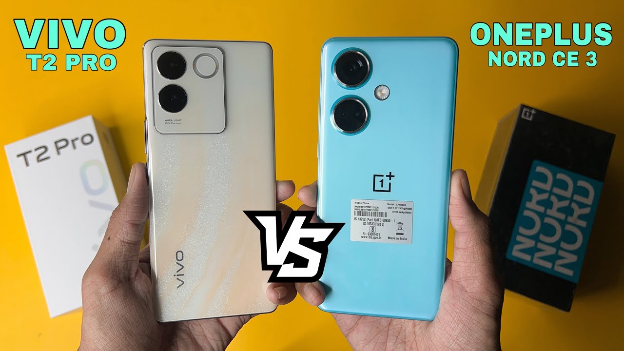 Vivo T2 Pro 5G Vs OnePlus Nord CE 3 5G Full Comparison | Aapko Konsa Lena Chaiye !