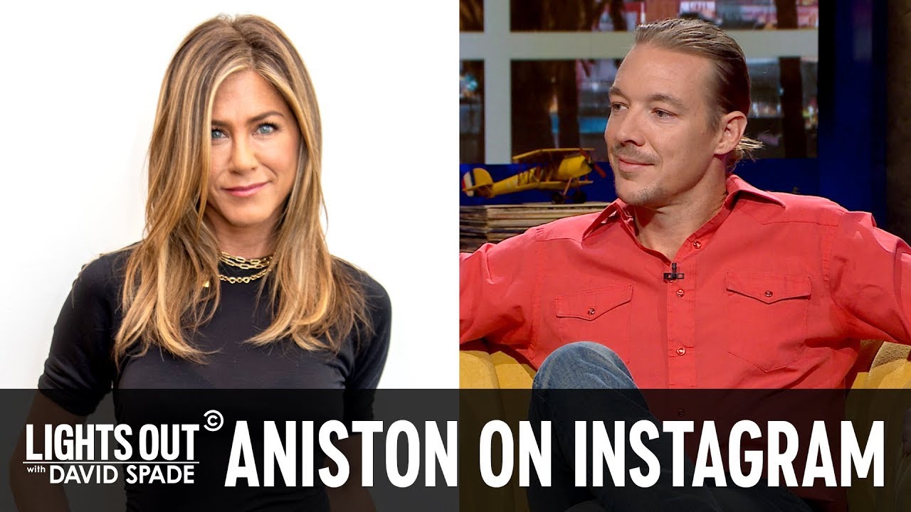 How to React to Jennifer Aniston’s New Instagram (feat. Diplo)  - Lights Out with David Spade
