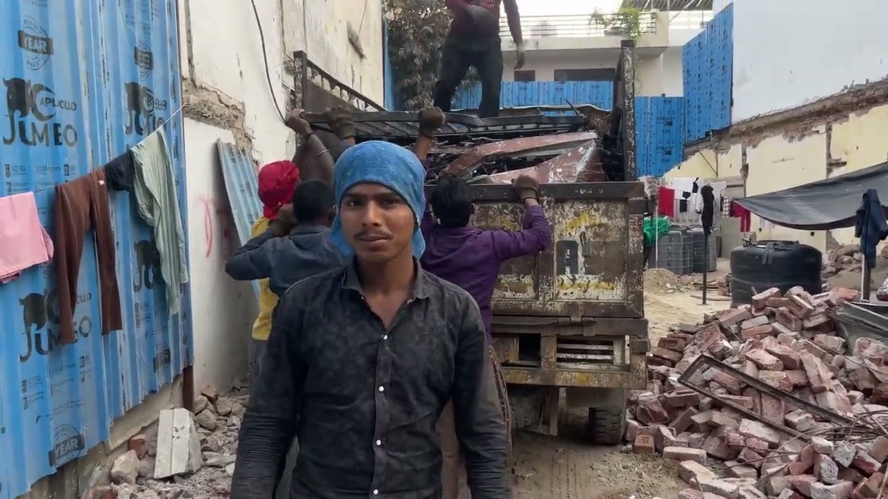 Day 137 daily vlogs contact us for building demolition work on this number 8178868388
