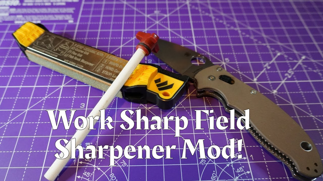Изменяющий правила игры мод Work Sharp Field Sharpener