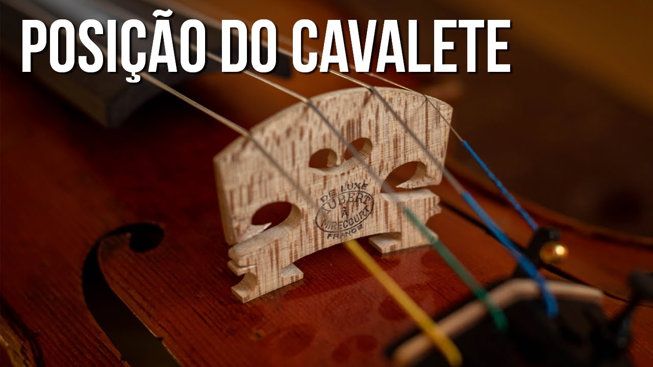 QUAL A POSIÇÃO DO CAVALETE? | DICAS E CUIDADOS | LUTHIER WILLIAN VASCONCELLOS