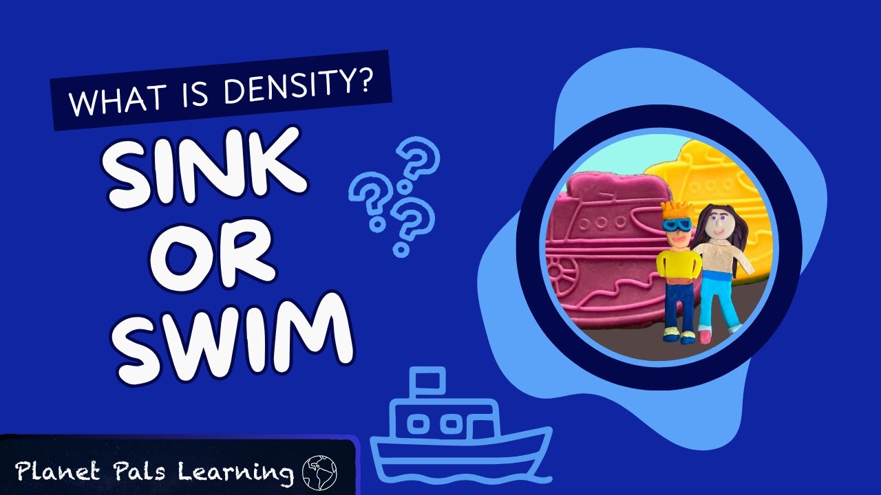 Why Do Ships Float? Sink or Swim Experiment!  Educational Science Video for Young Learners