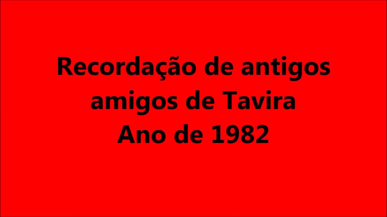 Antigos amigos de Tavira -1982
