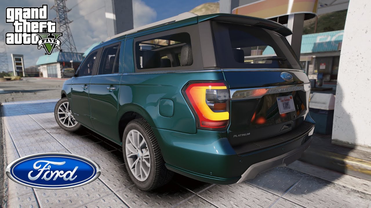 Uber 2020 Ford Expedition Max Platinum - NVE GTA 5