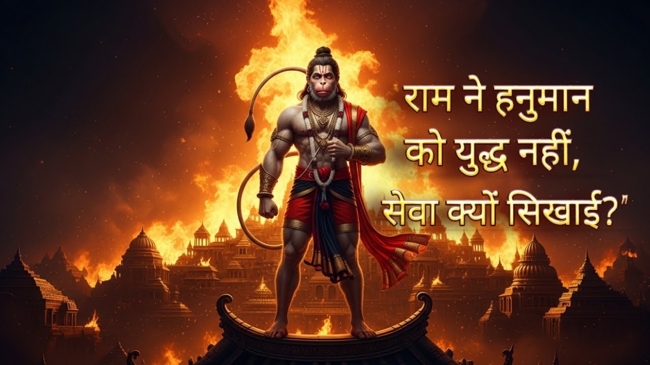 राम ने हनुमान को युद्ध नहीं, सेवा क्यों सिखाई?” रामायण का सबसे अनसुना सत्य | Hanuman Story Hindi