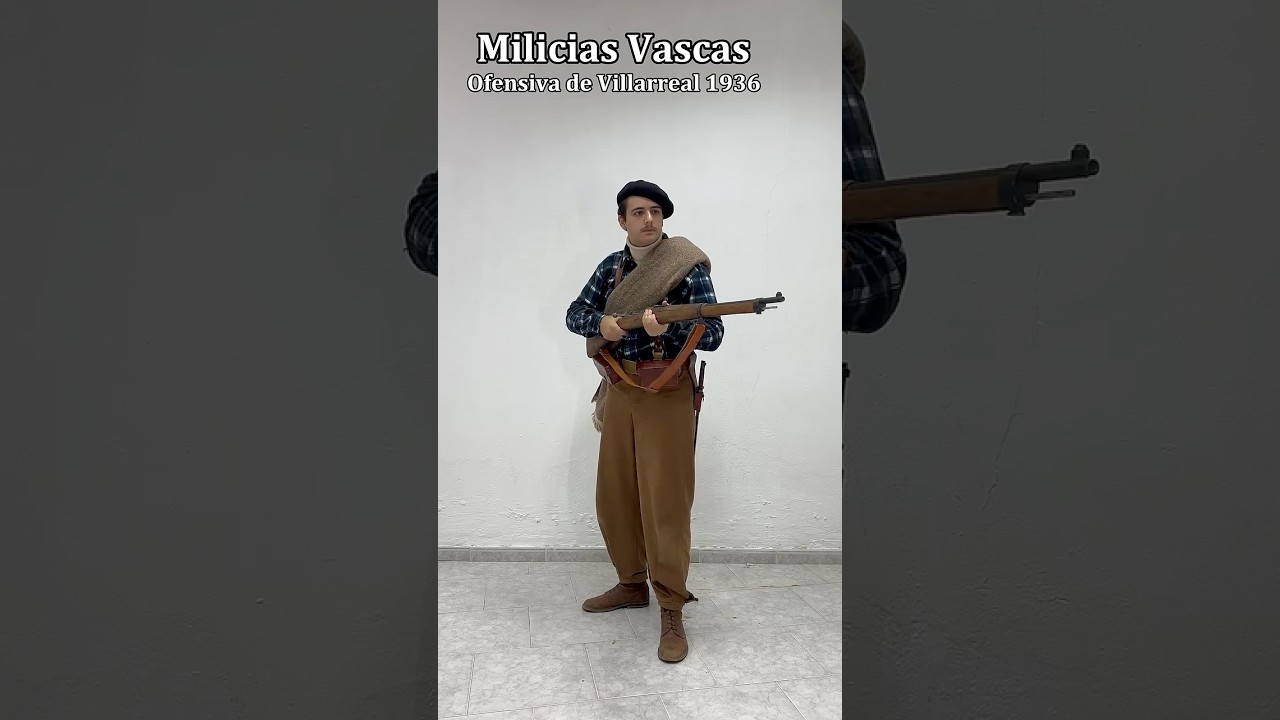 Gudari Vasco - Batalla de Villarreal 1936 Guerra Civil Espa&ntilde;ola