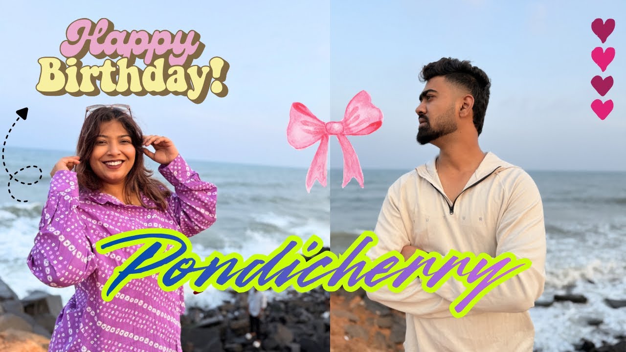 It’s my Wifey’s Birthday and it had to be special 💕 #birthdaycelebration #pondicherry 