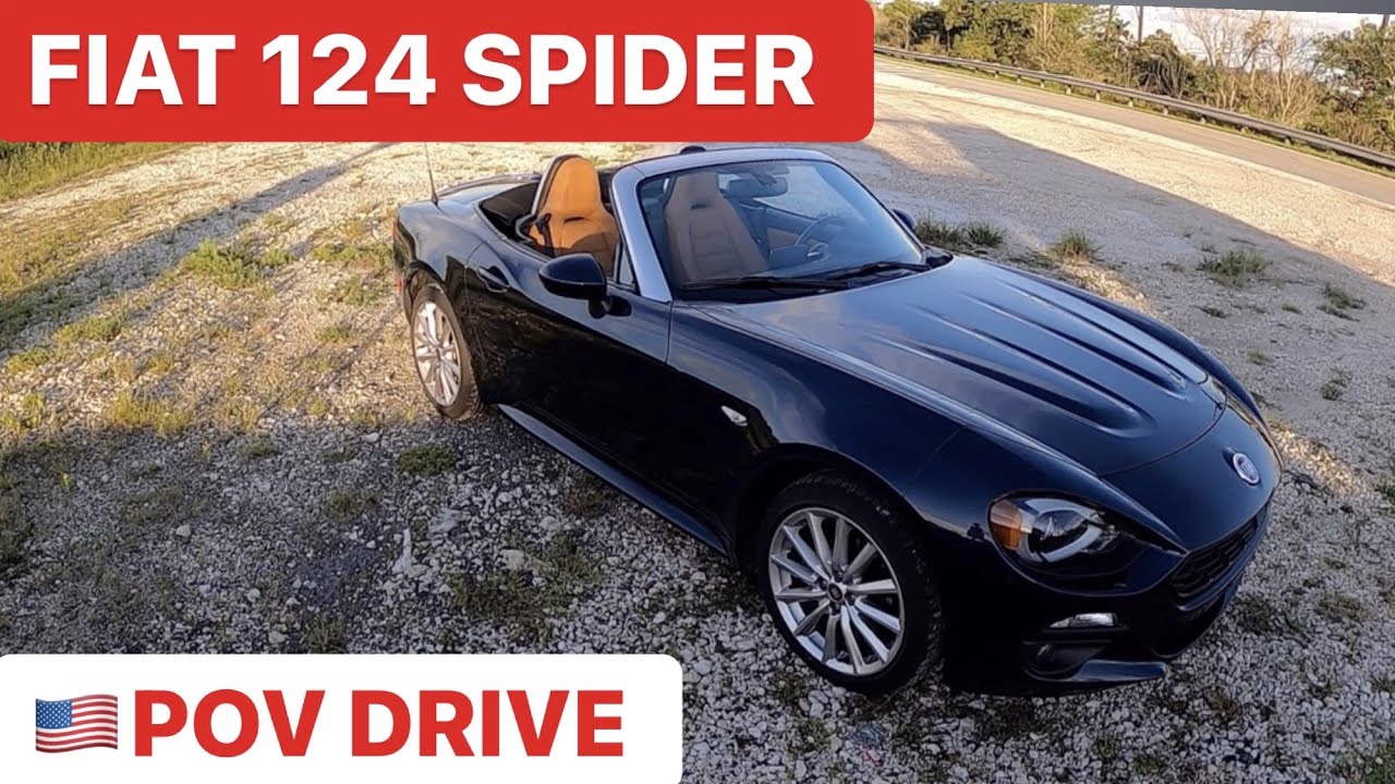 2020 Fiat 124 SPIDER Lusso Convertible ➽ POV review