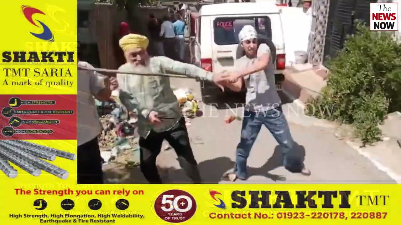 Blows exchanged between JMC Safai Karamcharis and a family in Bhatindi area of Jammu.