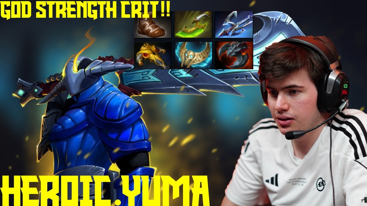 Dota 2 Pro Full Gameplay - Heroic.Yuma&rsquo;s Sven Goes GODLIKE! Insane Safelane Carry