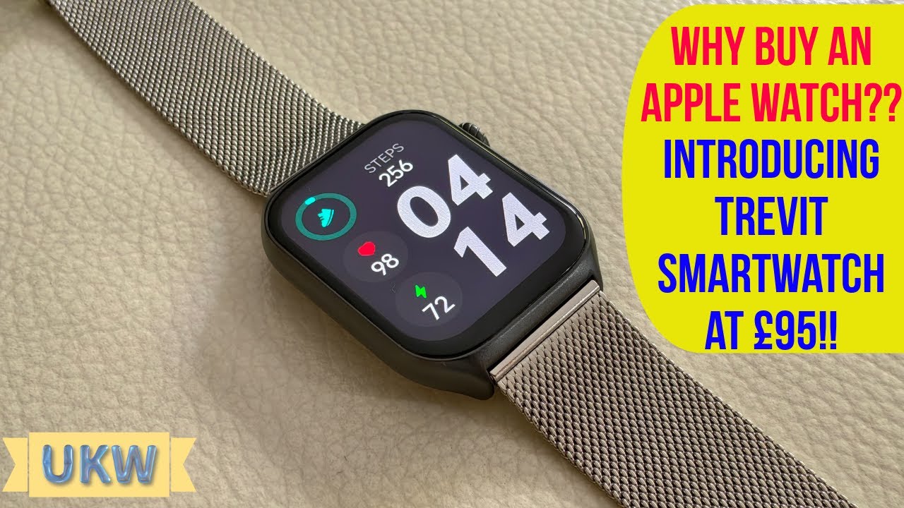 Zab&oacute;jca Apple Watch?? Przedstawiamy smartwatch Trevit za jedyne 95 funt&oacute;w (127 USD) Recenzja zega...