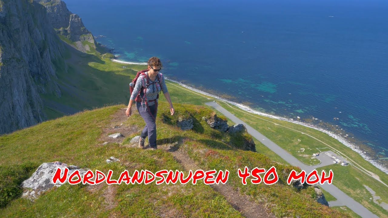 Fjelltur Nordlandsnupen 450 moh - (Værøy / Lofoten) - 2019.17.07 - 4k