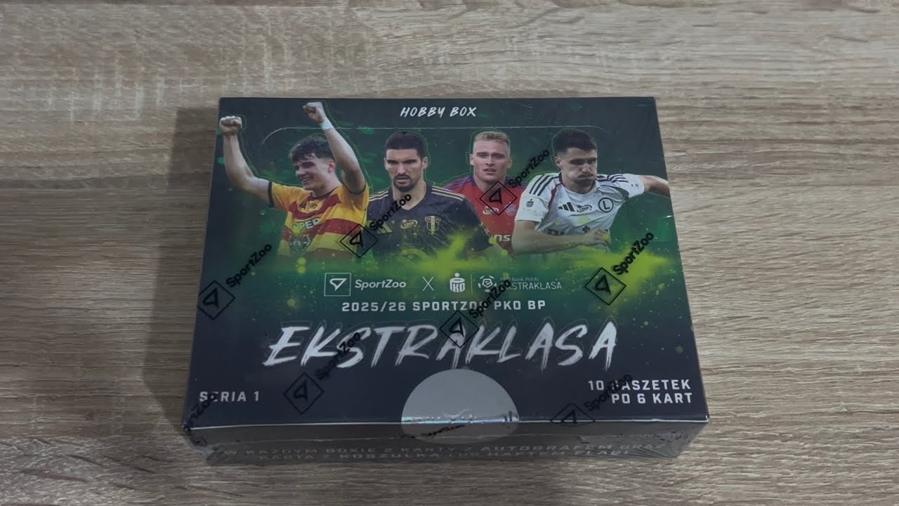 OTWIERAMY Hobby Box SPORTZOO Ekstraklasa 25/26 SERIA 1! HIT czy PORAŻKA?