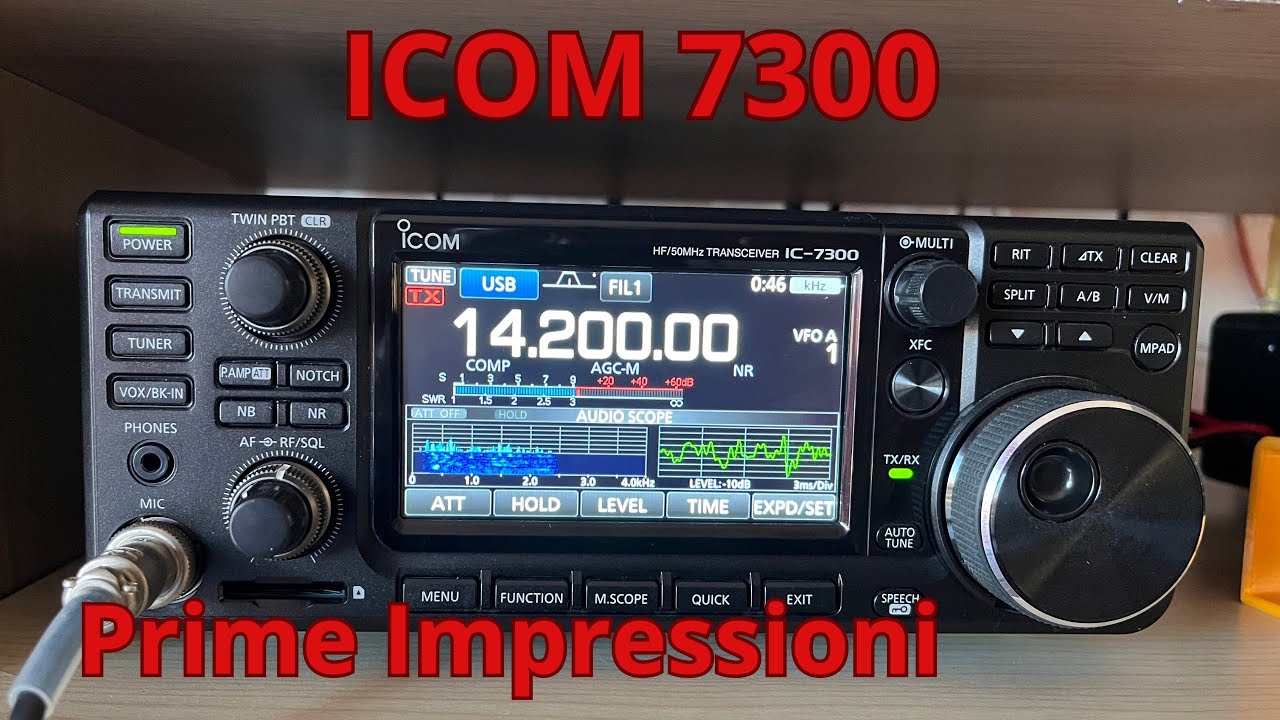 ICOM 7300 Prime Impressioni