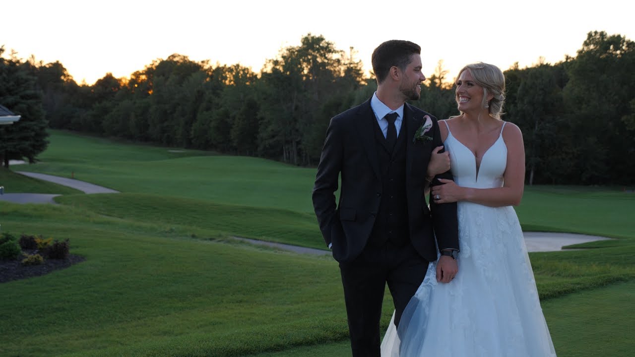 Whistle Bear Golf Club Wedding | Nicole & Tristan | MH Wedding Films