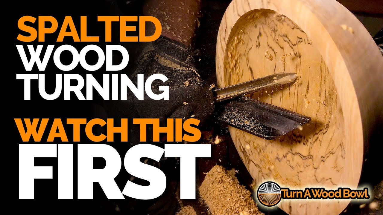 Spalted Woodturned Bowl &mdash;&nbsp;Watch This First &mdash;&nbsp;Video