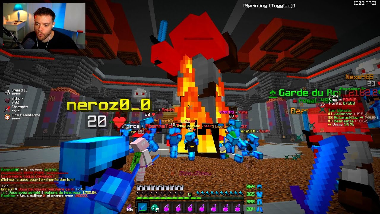 Un Gigantesque BOSS spawn en plein EVENT PvP Faction !