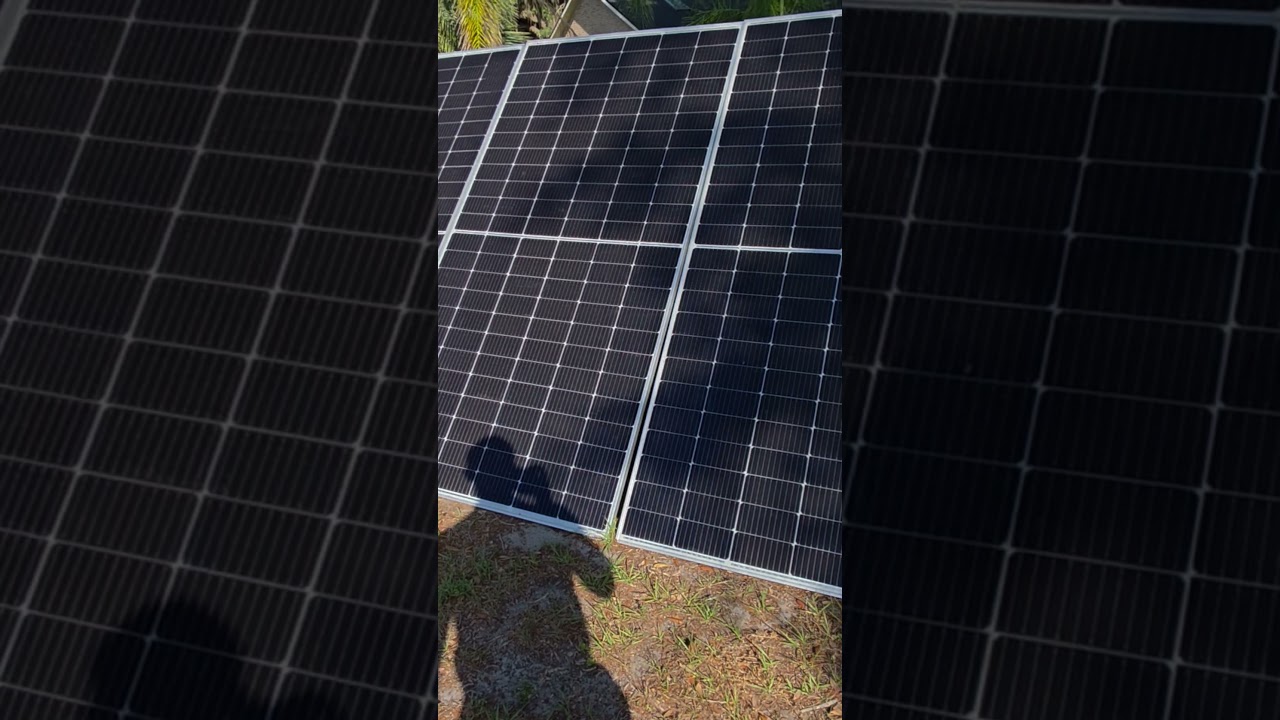 1620 Watt Solar Panel Array into Ecoflow Delta Pro.
