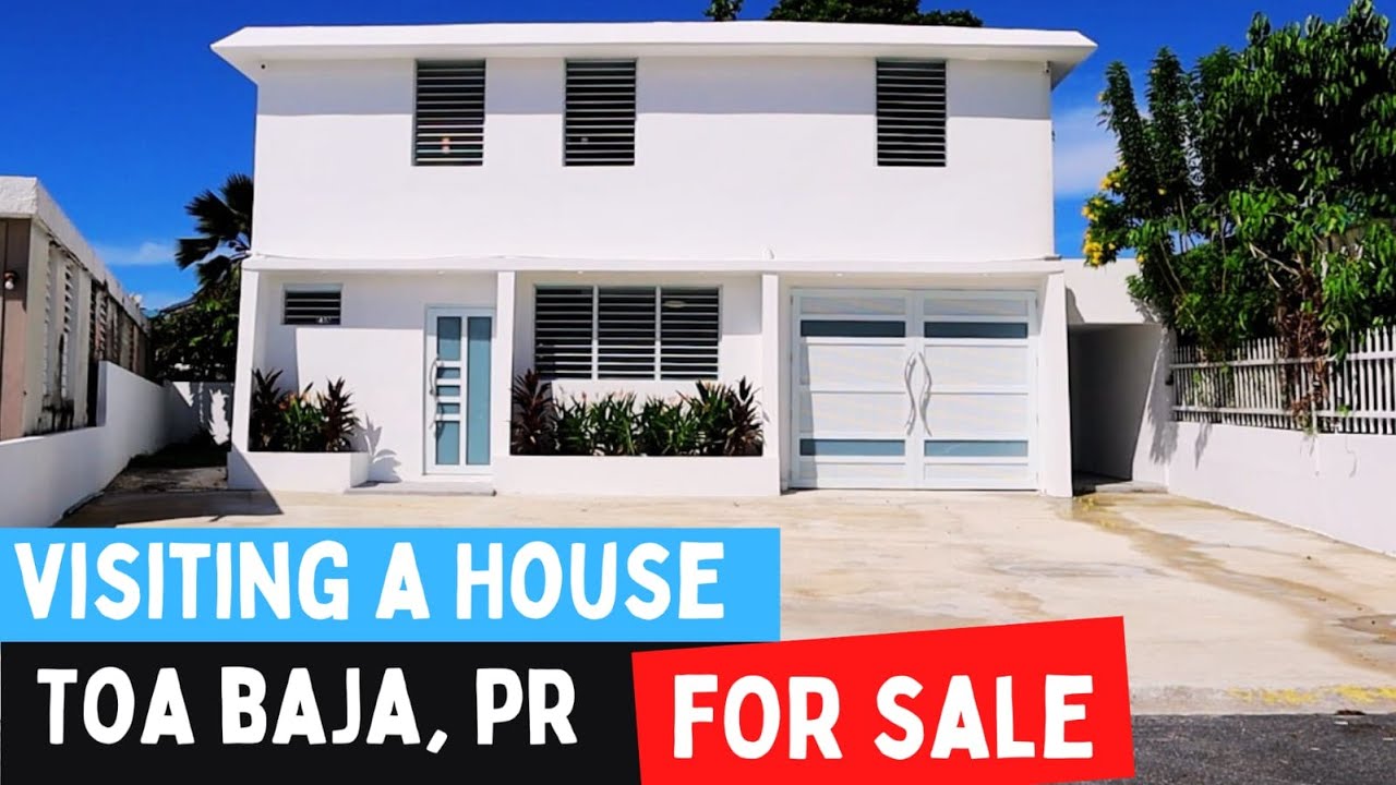 Visité casa a la venta en Toa Baja PR cerca playa Punta Salinas