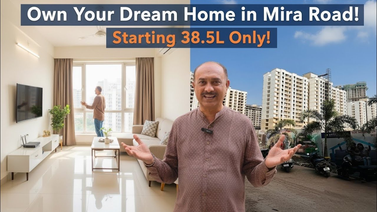 Own Your Dream Home in Mira Road! Starting at ₹38.5L (All-Inclusive)
