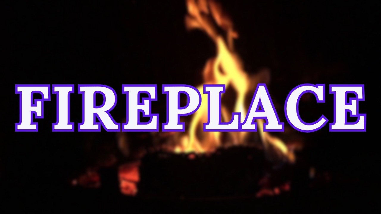 🔥 4 hours satisfying Fireplace - crackling sounds ambiance - cozy mood 🔥