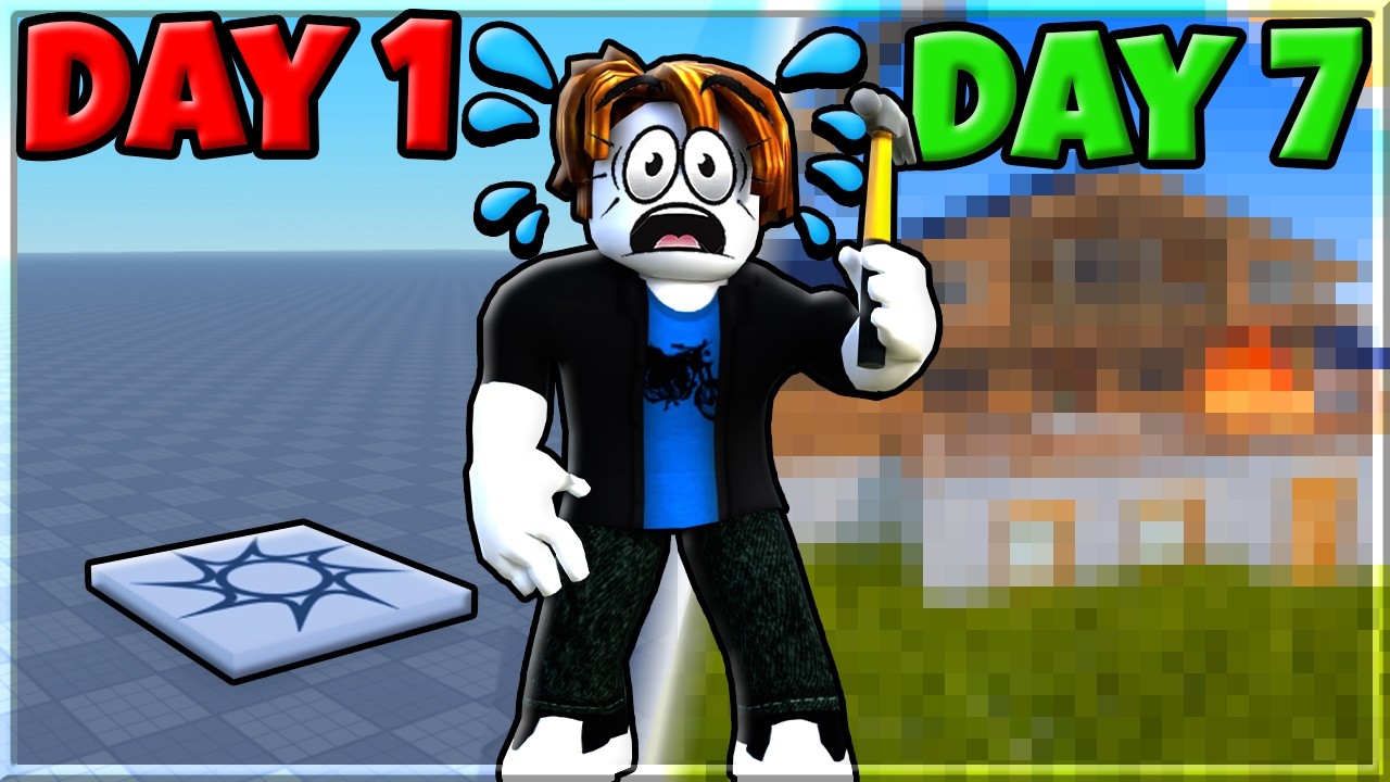 Я создал игру Roblox за 1 неделю!