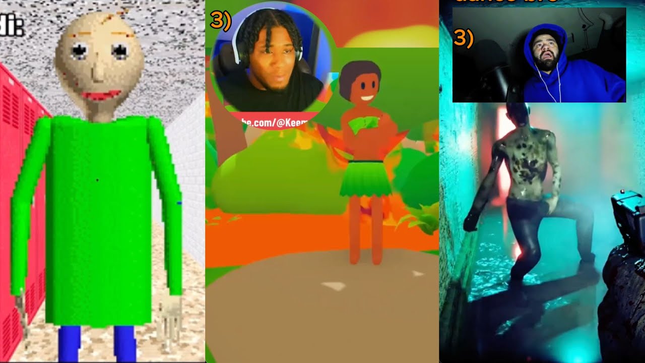 100 Funny Moments Where Streamers Play Horror Games