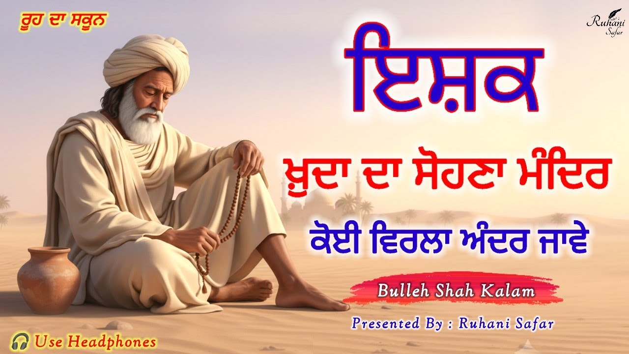 ਇਸ਼ਕ ਖ਼ੁਦਾ ਦਾ ਸੋਹਣਾ ਮੰਦਿਰ | Bulleh Shah Kalam | Ruhani Safar Ep 1647